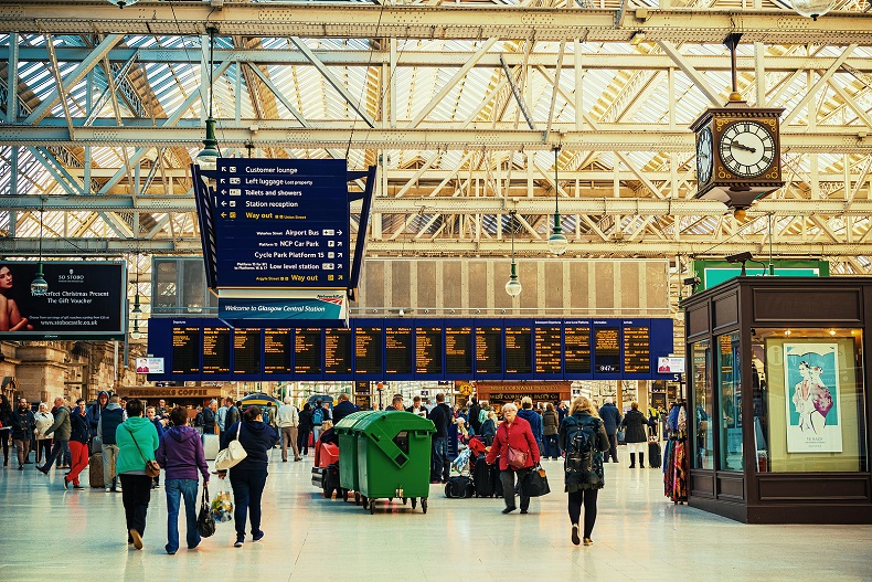 Bahnhof Glasgow Central station