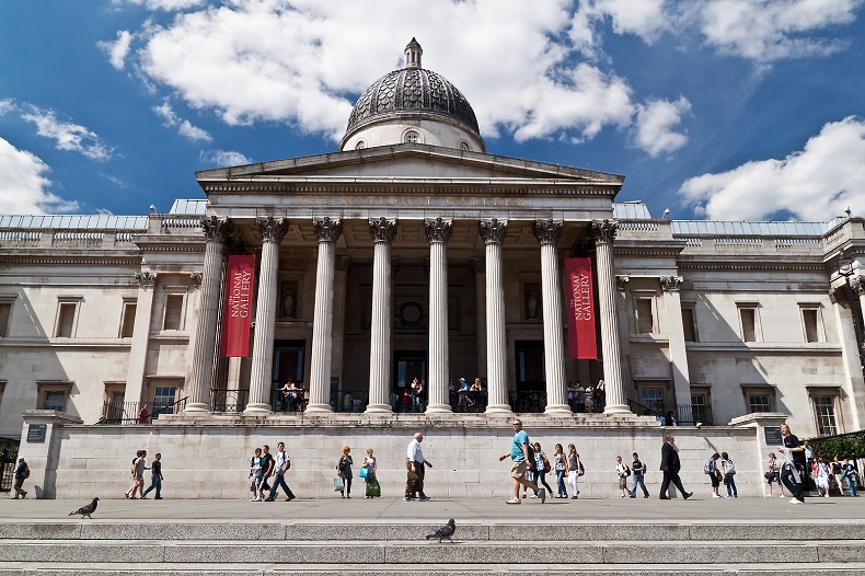 British Museum von außen in London